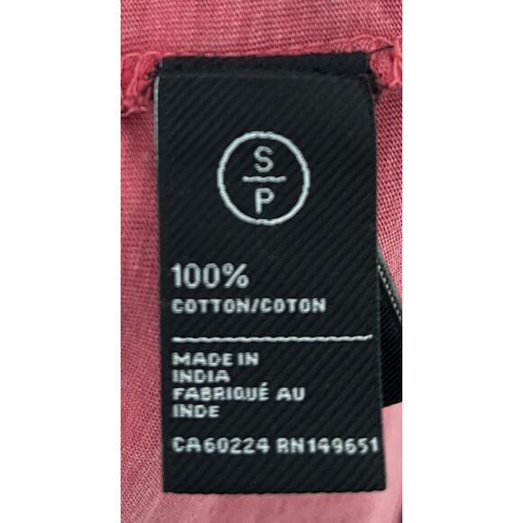 Buffalo David Bitton Jeans Graphic T Shirt Red Sz Small Snake Paisley Bandana - Picture 5 of 5